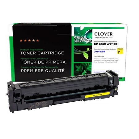 Clover Imaging Group Imaging Remanufactured High Yield Yellow Toner Cartridge 201447PR